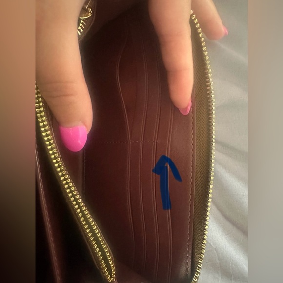 Coach Pride Long Zip Around Wallet AND Coin Purse - Picture 9 of 12